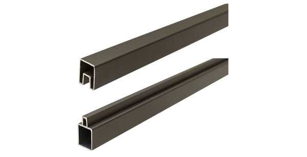 Steckzaun Start & Endleiste Nora,Anthrazit