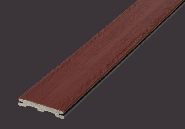 Terrassendiele Profi Piazza ca. 14x2,5x500cm One Red Padouk
