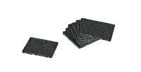 Terrassen-Pads Schwarz 24er-Set