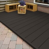 Terrassendiele BIGFOOT XL 25x2,1x400cm - Anthrazit