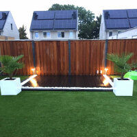 Terrassendiele BIGFOOT XL 25x2,1x400cm - Anthrazit