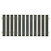 Daria Vorgartenzaun Set 0,80mx1,80m inkl.1x Pfosten 69x69x900mm 1xPfostenkappe,1xPfostenhalter,1x Halterung 4er-Set