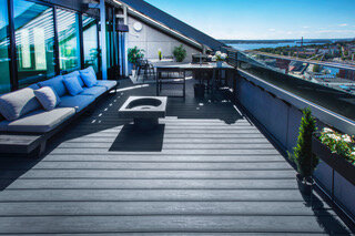 Terrassendiele Profi Piazza ca.14x2,5x500cm Pro...