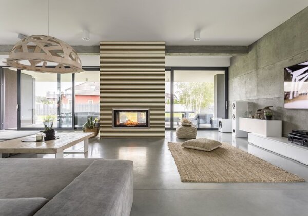 FibroTech Akustik-Paneele PROFF, Grey Oak 2,2x60,5x300cm