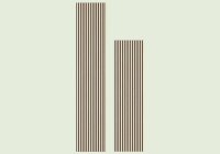 Akustik-Paneele Light Oak 2,2x60,5x300cm