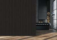 Akustik-Paneele Black Oak 2,2x60,5x300cm