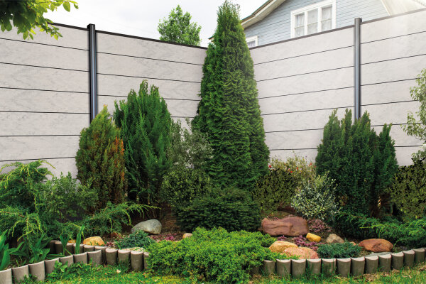 Steckzaun MONA ca.180x174cm Bi Color/Anthrazit