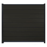 Steckzaun MONA ca.180x174cm Bi Color/Anthrazit