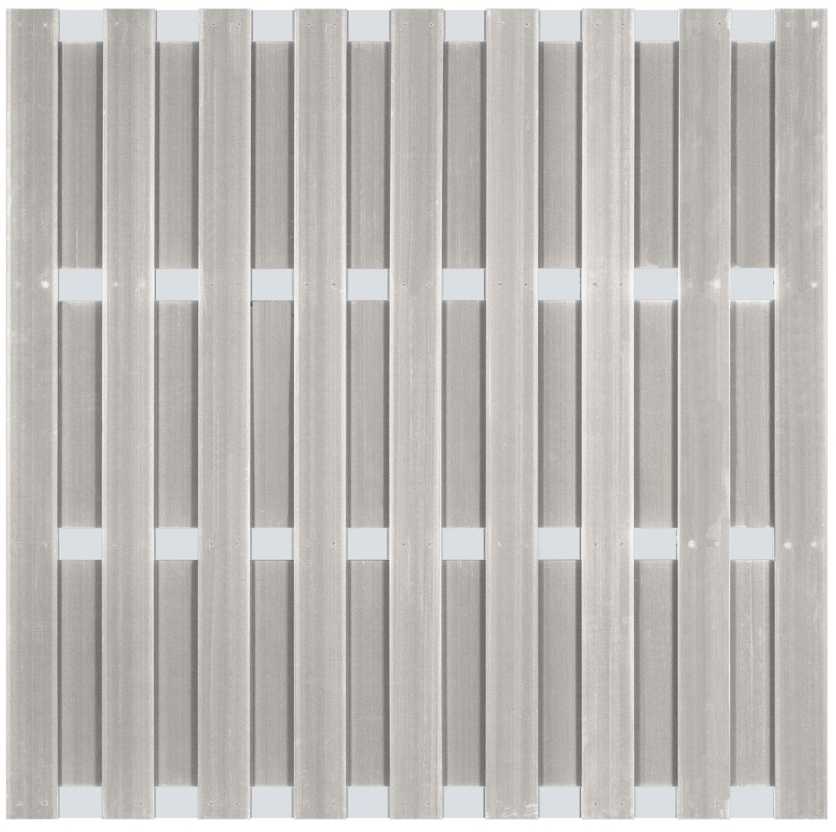 Lamellenzaun Grau/Silber, 99,90