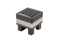 LED Solarleuchte f&uuml;r Aluminium-Pfosten 6,8x6,8 cm...