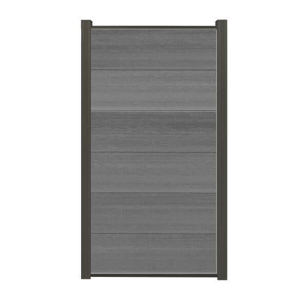Steckzaun NORA XL - Grau Halbbreit ca.90x173cm