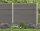 Steckzaun NORA XL - Grau Halbhoch ca.180x90cm