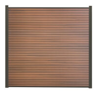 Steckzaun RHOMBA - Teak ca. 180 x173cm