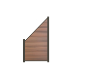 Steckzaun RHOMBA - Teak ca. 180 x173cm