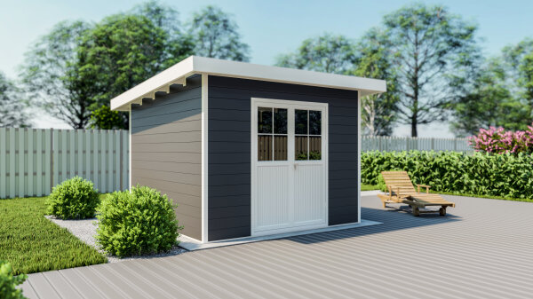 WPC-Gartenhaus MICHAEL