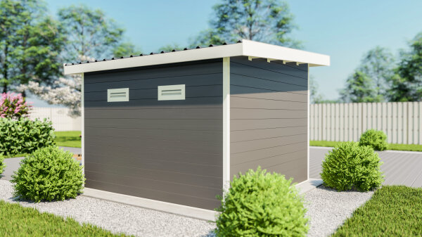 WPC-Gartenhaus MICHAEL