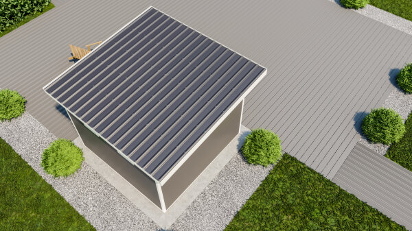 WPC-Gartenhaus MICHAEL