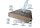 Terrassendiele MoistureShield Vision, Grau 13,7x2,5x500 cm