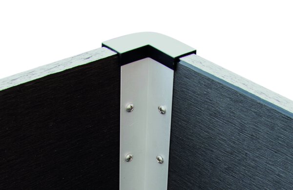 WPC Hochbeet, L=150, B=70, H=75cm, Anthrazit,