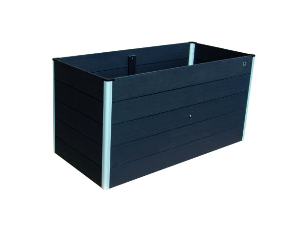 WPC Hochbeet, L=150, B=70, H=75cm, Anthrazit,