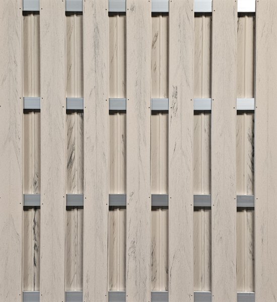 Lamellenzaun EASYLINE Bi-Color/Silber
