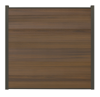 Steckzaun NORA - Teak ca. 180x173cm