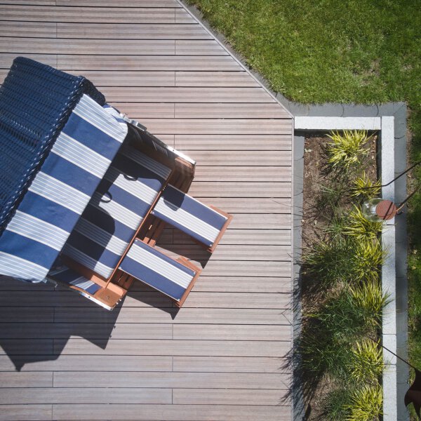 Terrassendiele Bambus White Oak, glatt/franz&ouml;sisch...