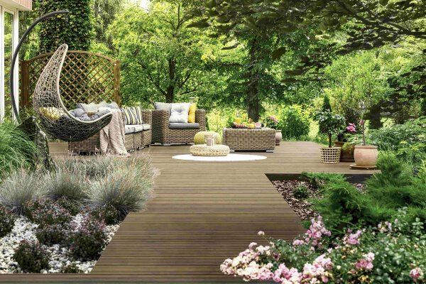 Terrassendiele Bambus White Oak, glatt/franz&ouml;sisch...