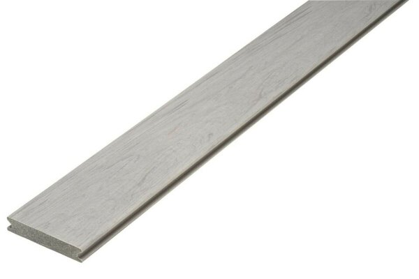 Terrassendiele Profi Piazza  ca.14x2,5x390cm Pro Silver Teak