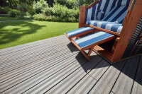 Terrassendiele Bambus PRIMAVERDE - White Oak 45 m&sup2; - Komplett-Set
