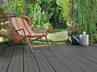 Terrassendiele Bambus Vario Board S Granite Grey, 20x70x1870 mm vorgeölt