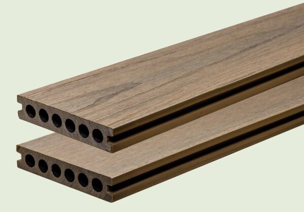 Terrassendiele strong Wood light slim,Rundkammerdiele,...