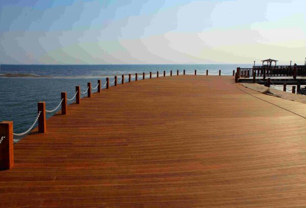 Terrassendiele Bambus PRESTIGE - Coffee