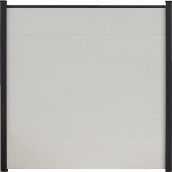 Steckzaun Paula - Weiß 180x180 cm